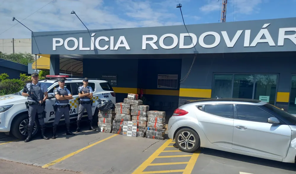 Polícia Rodoviária apreende 510 quilos de maconha na SP-225 em Itirapina