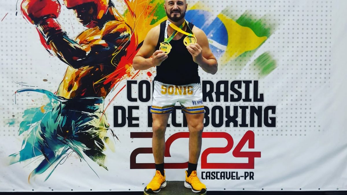 Sonic conquista título de bicampeão na Copa Brasil de Kickboxing, no Paraná